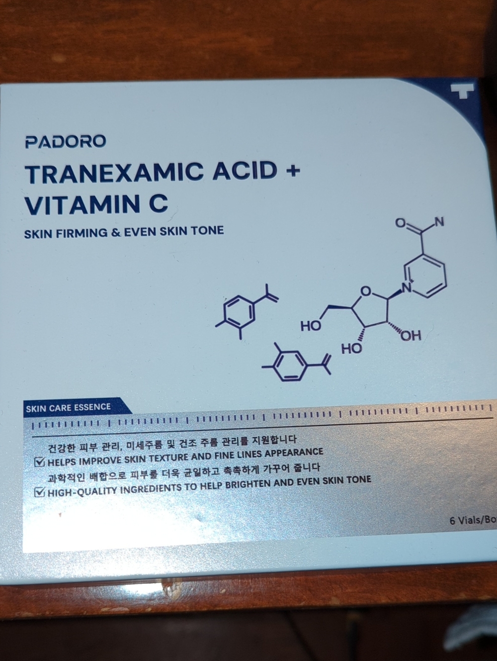 Padoro Tranexamic Acid + Vitamin C Skin Firming & Even Skin Tone,New In The Box.
